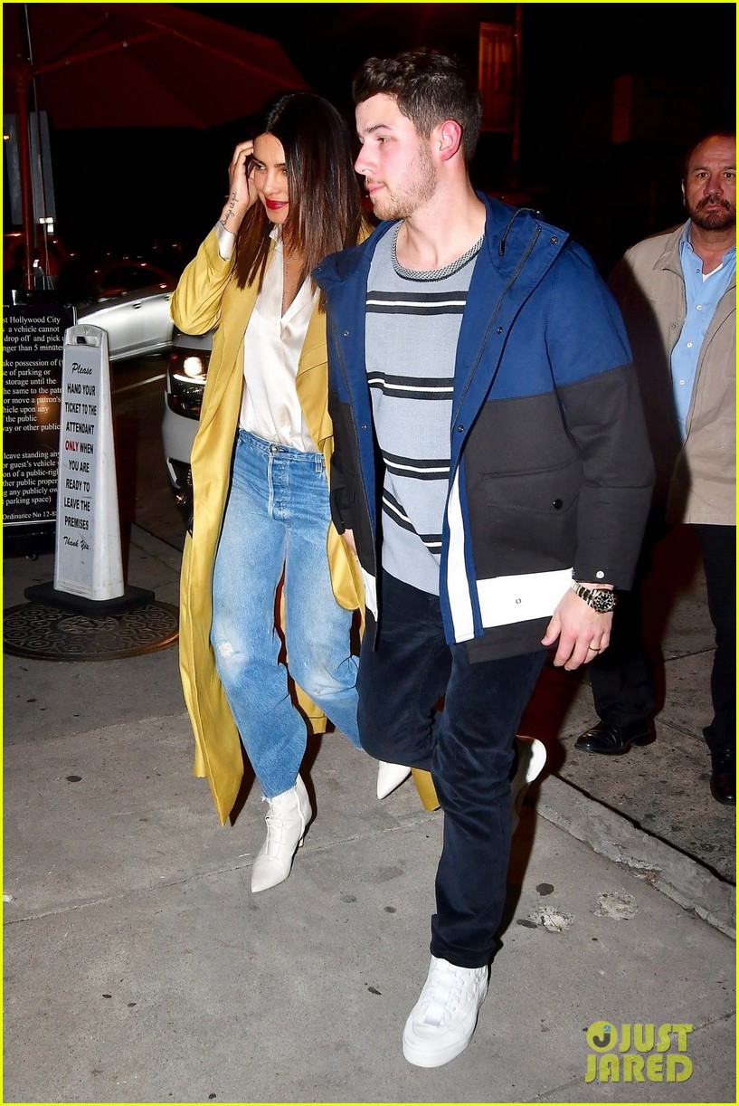 Nick Jonas Enjoys a Date Night with Wife Priyanka Chopra | Photo