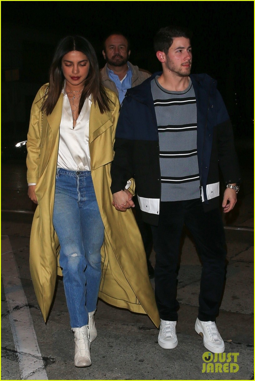Nick Jonas Enjoys a Date Night with Wife Priyanka Chopra | Photo