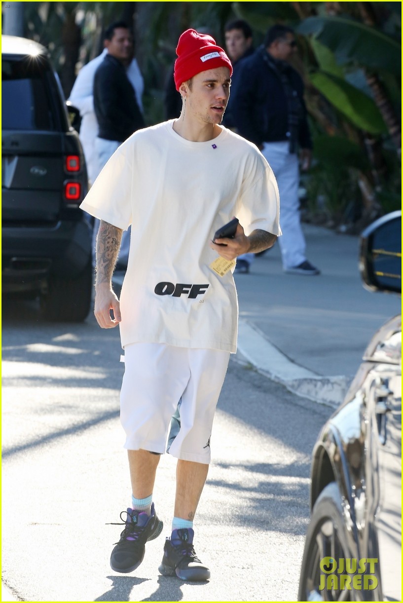 Justin Bieber's Face Tattoo Disappears During Gym Session | Photo ...