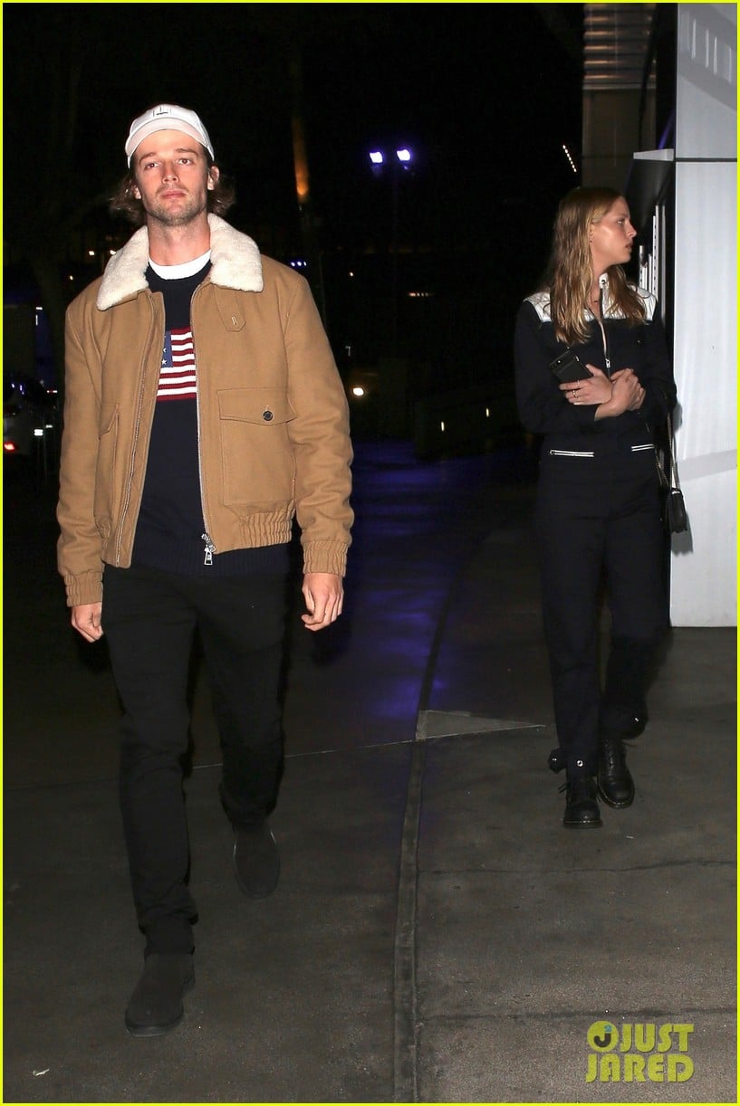 Patrick Schwarzenegger & Girlfriend Abby Champion Check Out a Concert ...