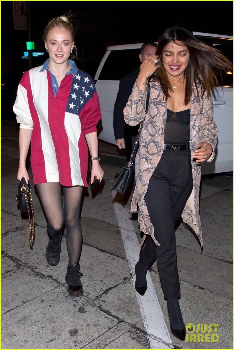Sophie Turner Grabs Dinner with Future SisterinLaw Priyanka Chopra