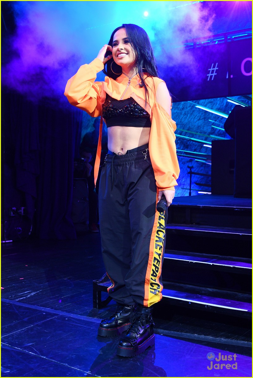 Becky G Gets Lost In The Music at Sony's Campaign Finale in NYC | Photo ...