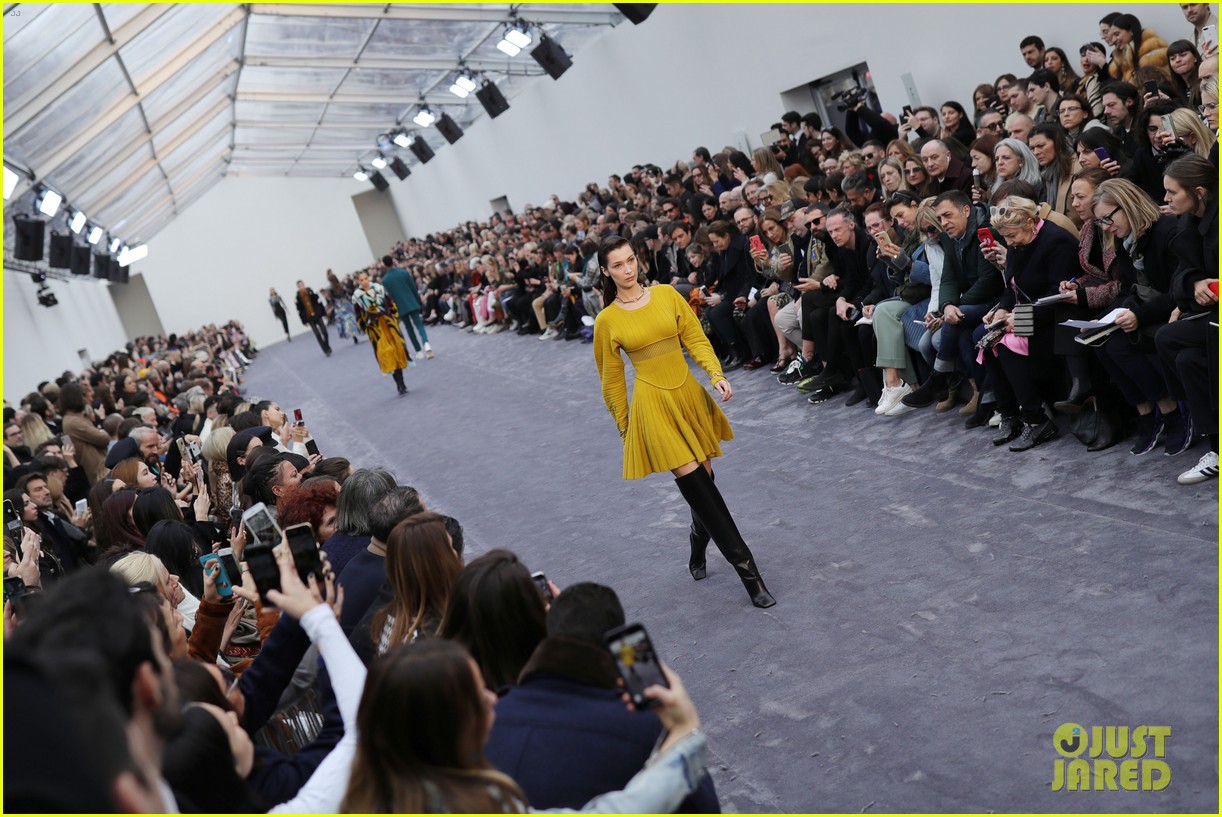 Bella Hadid Sports Two Looks for Philosophy Di Lorenzo Serafini Fashion