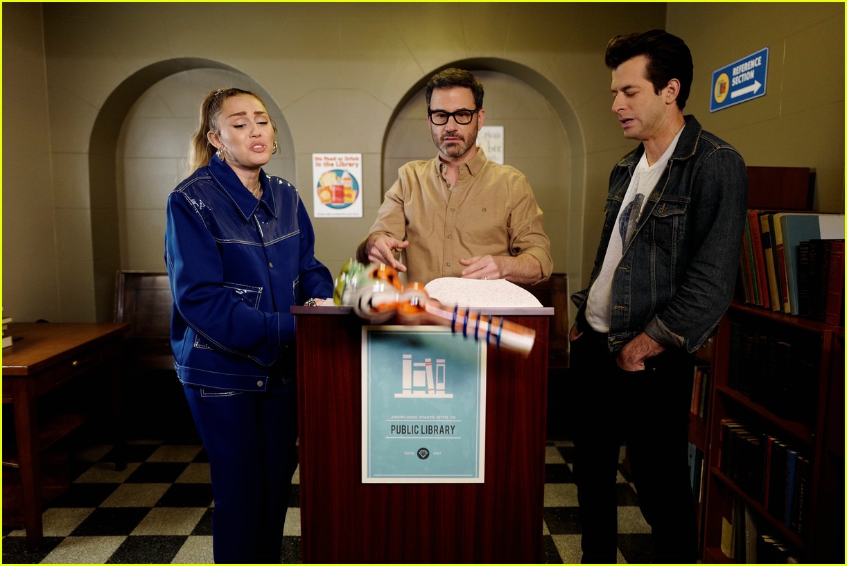 miley cyrus jimmy kimmel break things 10