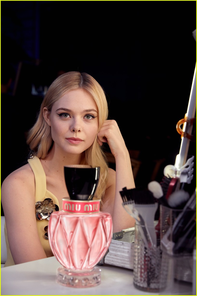 Elle Fanning Heads to 'Space' for 'Miu Miu Twist' Perfume Launch