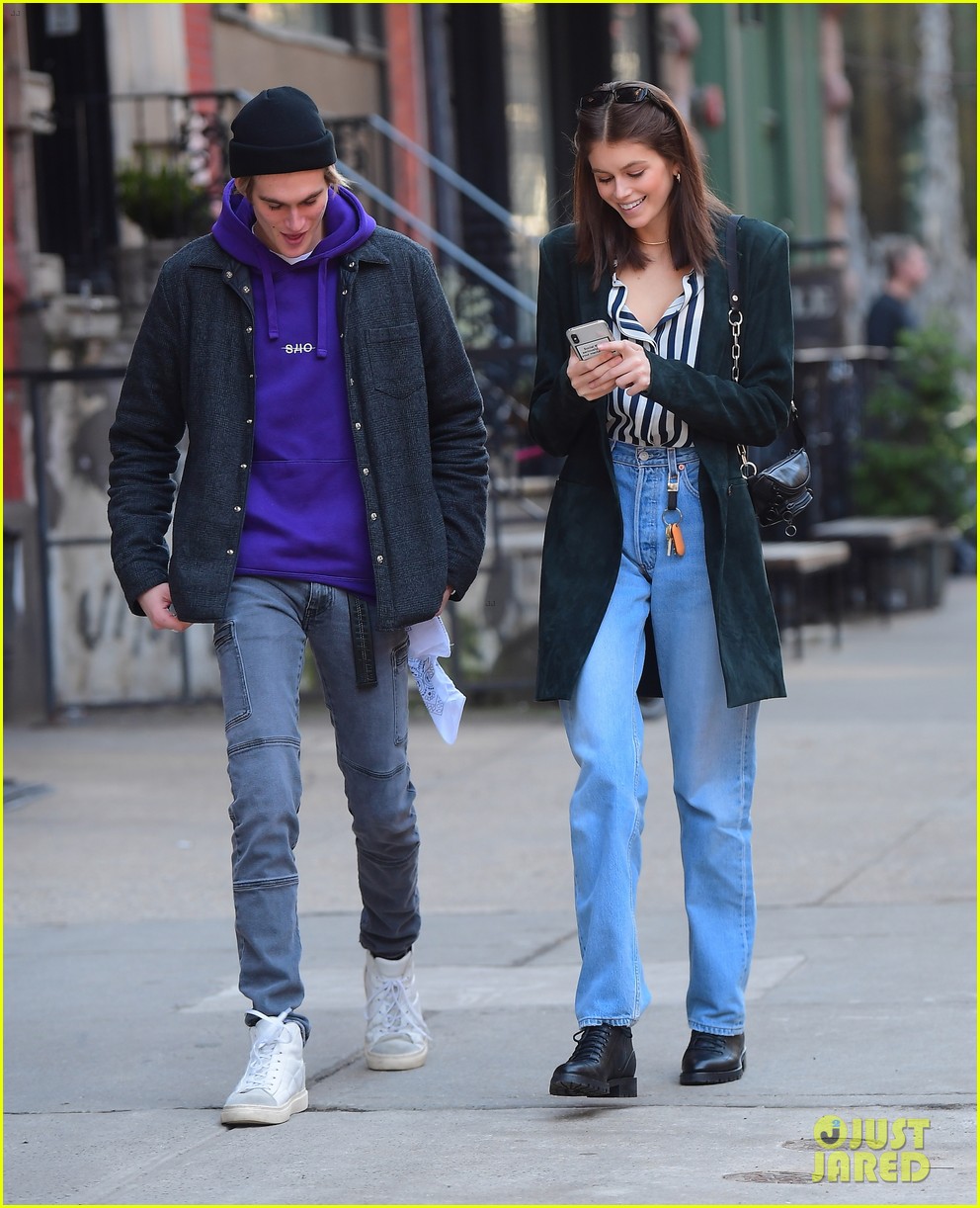 Kaia Gerber Spends Time with Brother Presley in NYC | Photo 1217170 ...