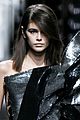 kaia gerber goes glam for saint laurent paris fashion show 08