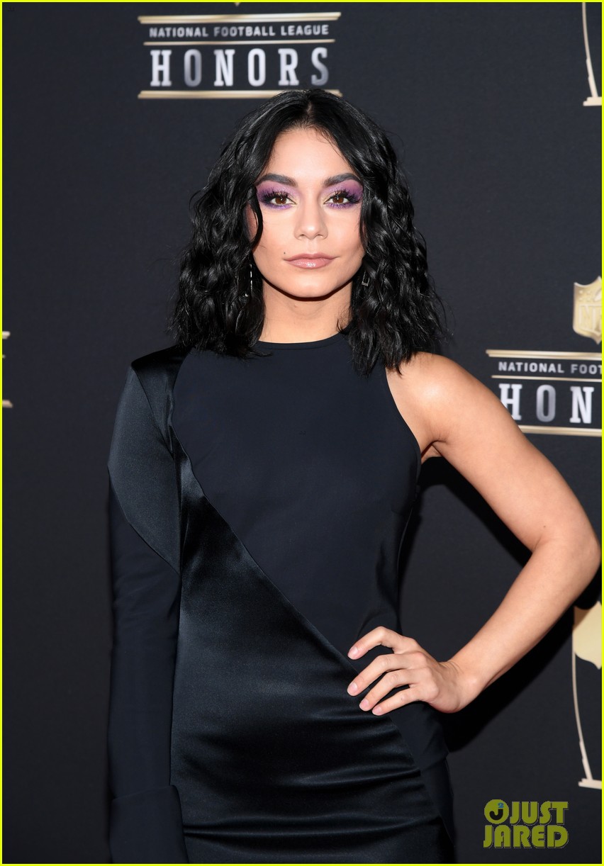 Vanessa Hudgens Joins Nina Dobrev & Camila Mendes at NFL Honors 2019