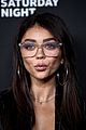 sarah hyland wells adams couple up for directv super saturday night 09