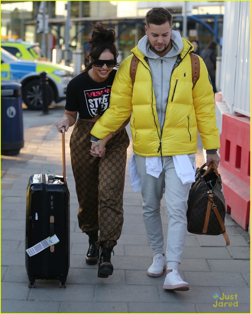 jesy nelson chris hughes return from vaca 03