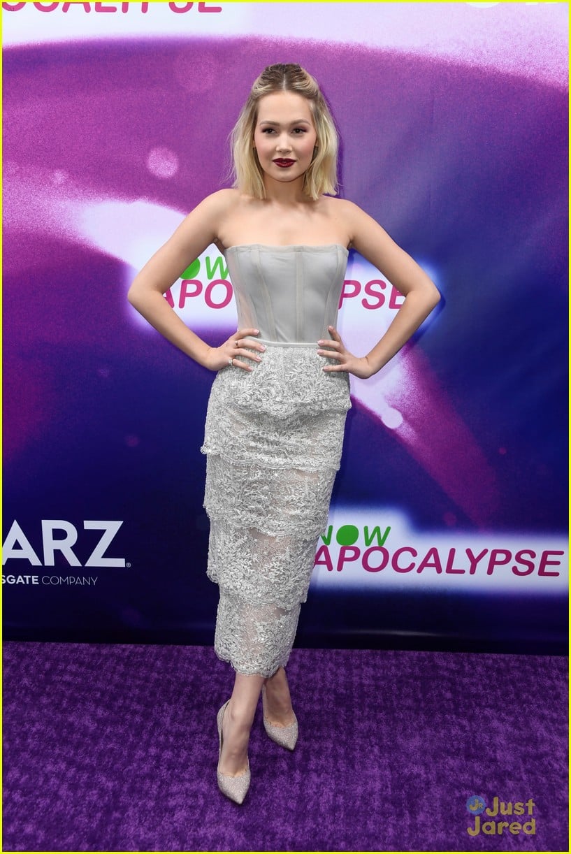 Kelli Berglund Reunites With Spencer Boldman And Bradley Steven Perry At Now Apocalypse Premiere 