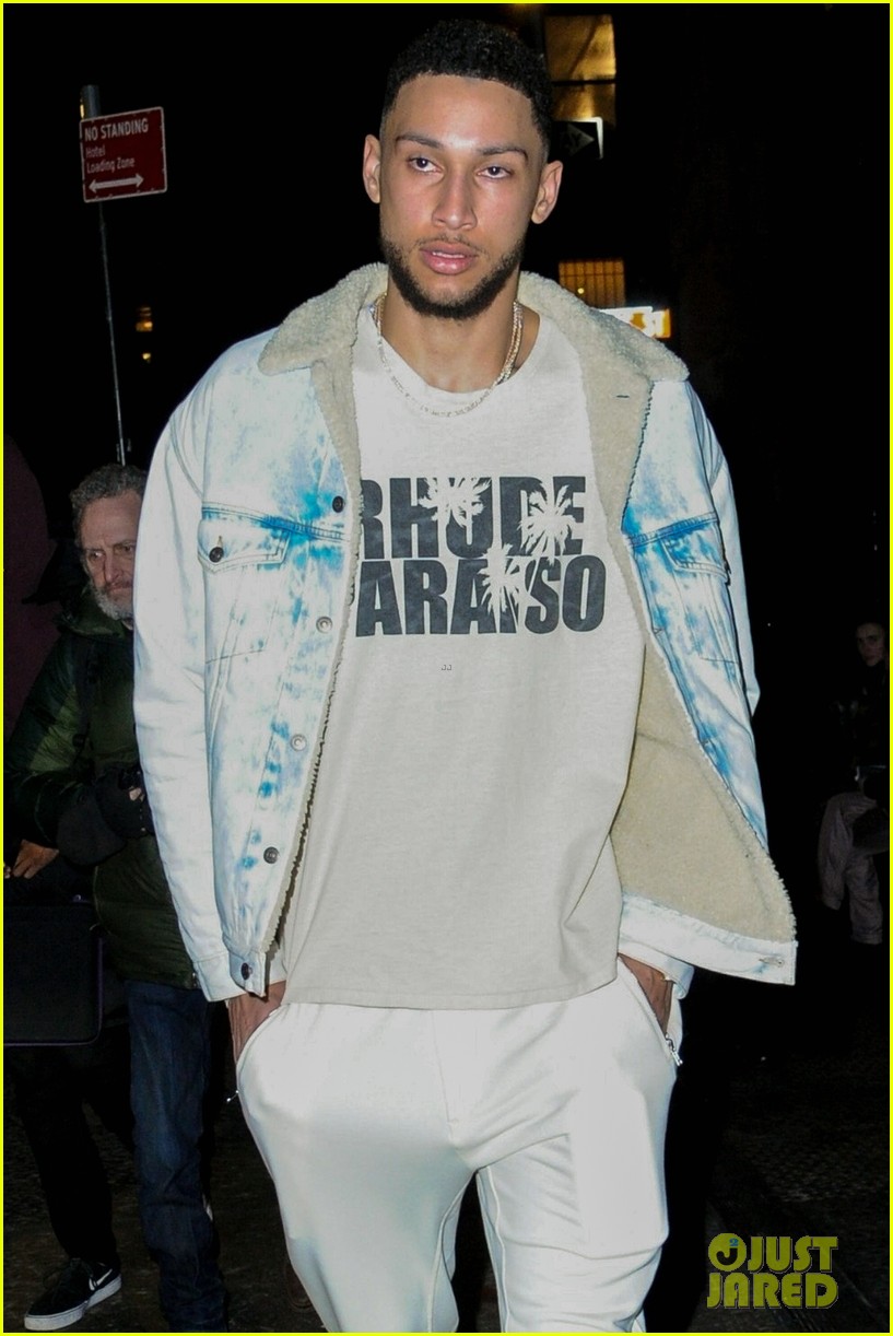 kendall jenner boyfriend ben simmons step out for date night 06