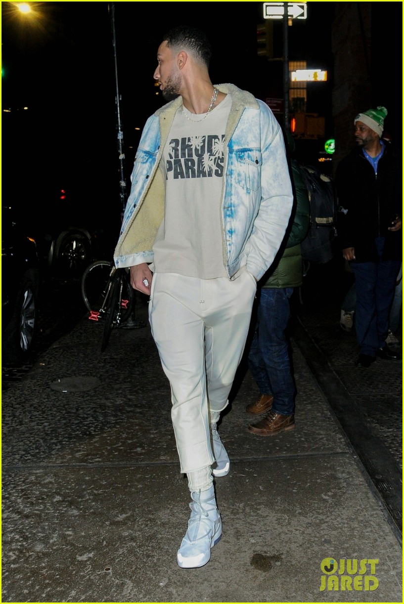kendall jenner boyfriend ben simmons step out for date night 13