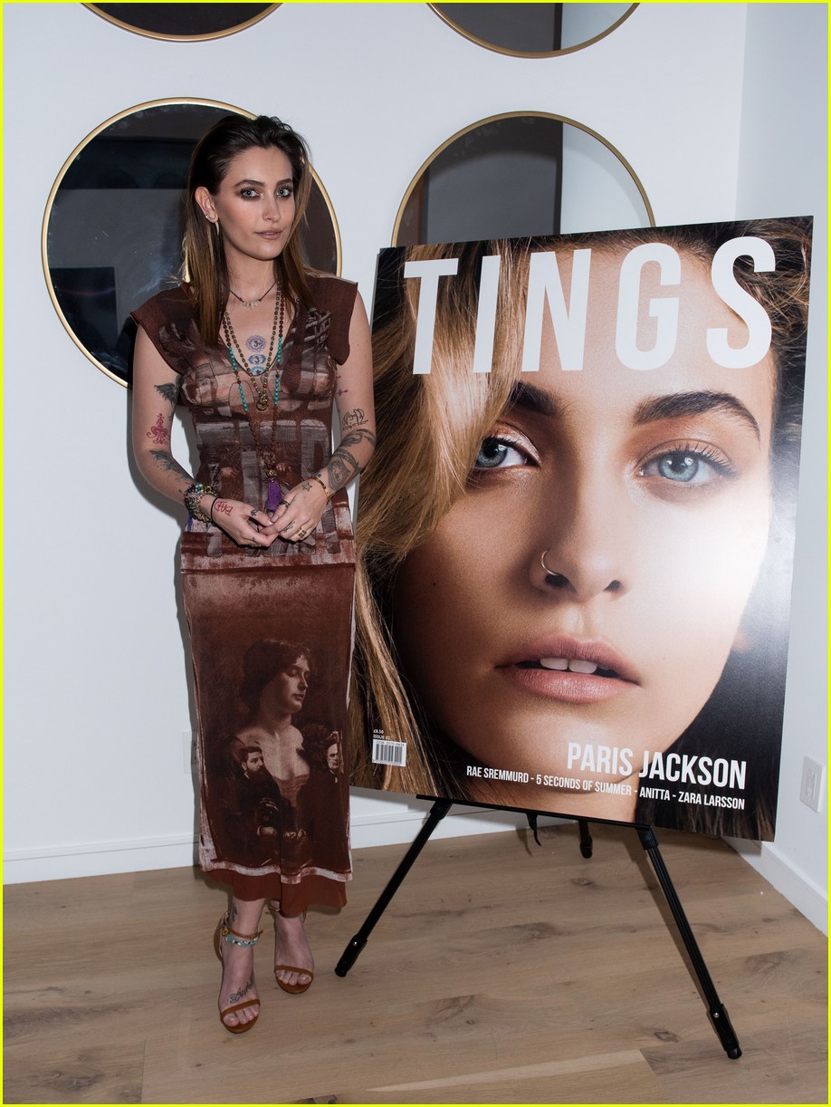 Paris Jackson Couples Up with Boyfriend Gabriel Glenn at 'Tings' Dinner