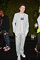 nick robinson suits up in light blue for diors pre grammys event 02