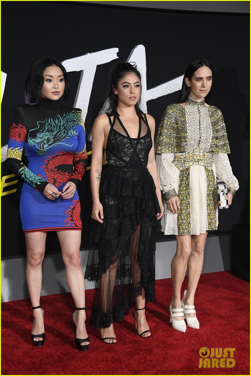 Lana Condor Joins Rosa Salazar & Keean Johnson at 'Alita' L.A. Premiere