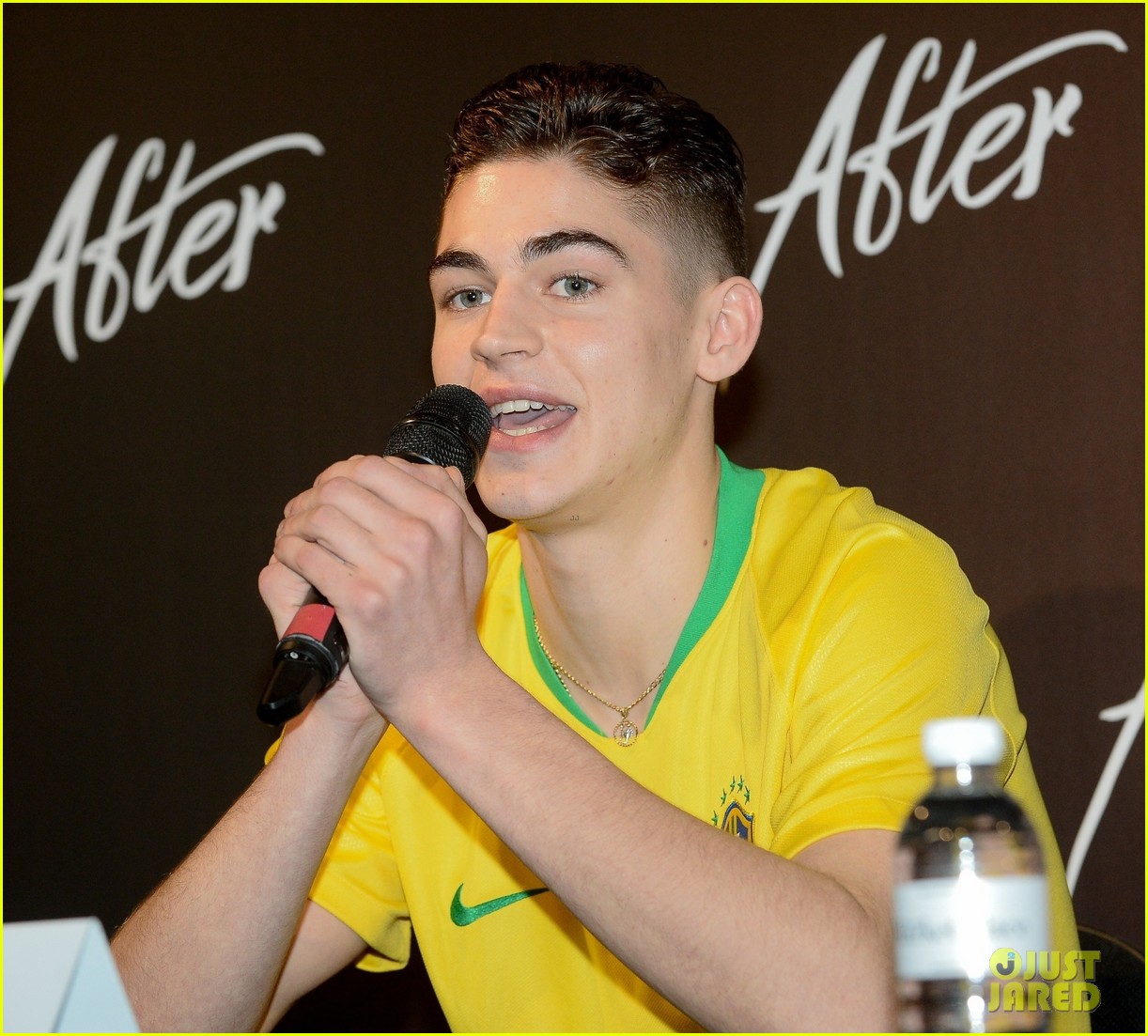 Josephine Langford Joins Hero Fiennes Tiffin in Brazil for 'After