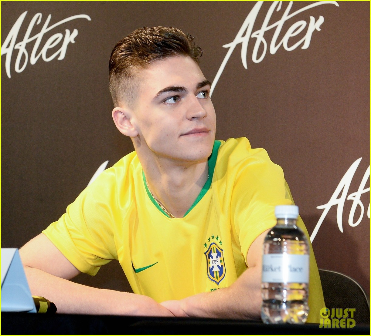 Josephine Langford Joins Hero Fiennes Tiffin In Brazil For After