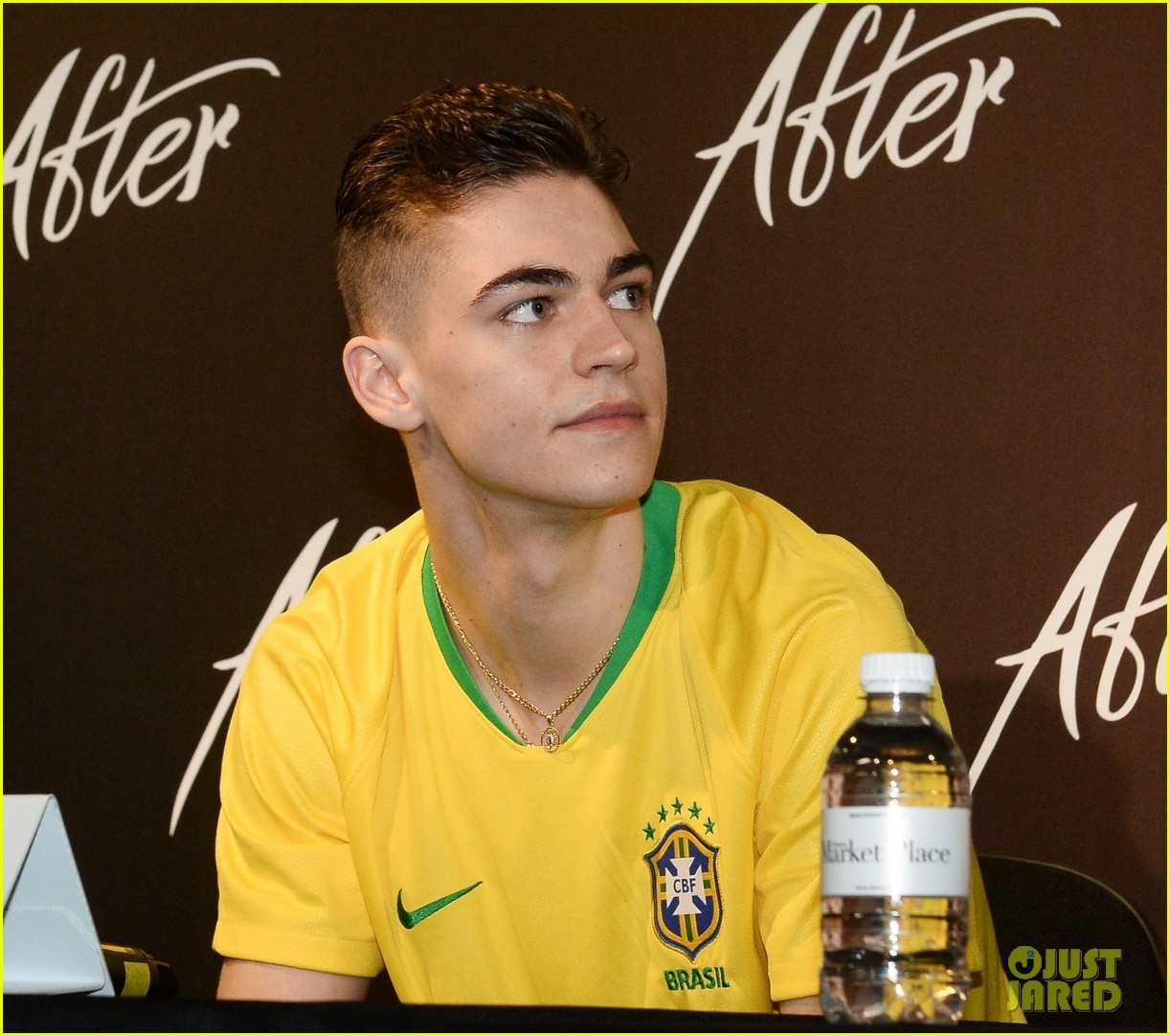 Josephine Langford Joins Hero Fiennes Tiffin in Brazil for 'After