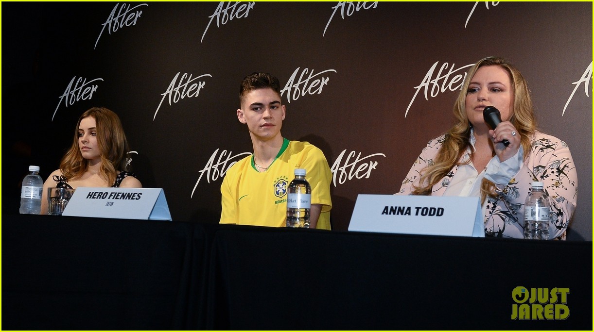 Josephine Langford Joins Hero Fiennes Tiffin in Brazil for 'After