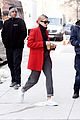 hailey bieber shows off two looks in one day while out in nyc 03