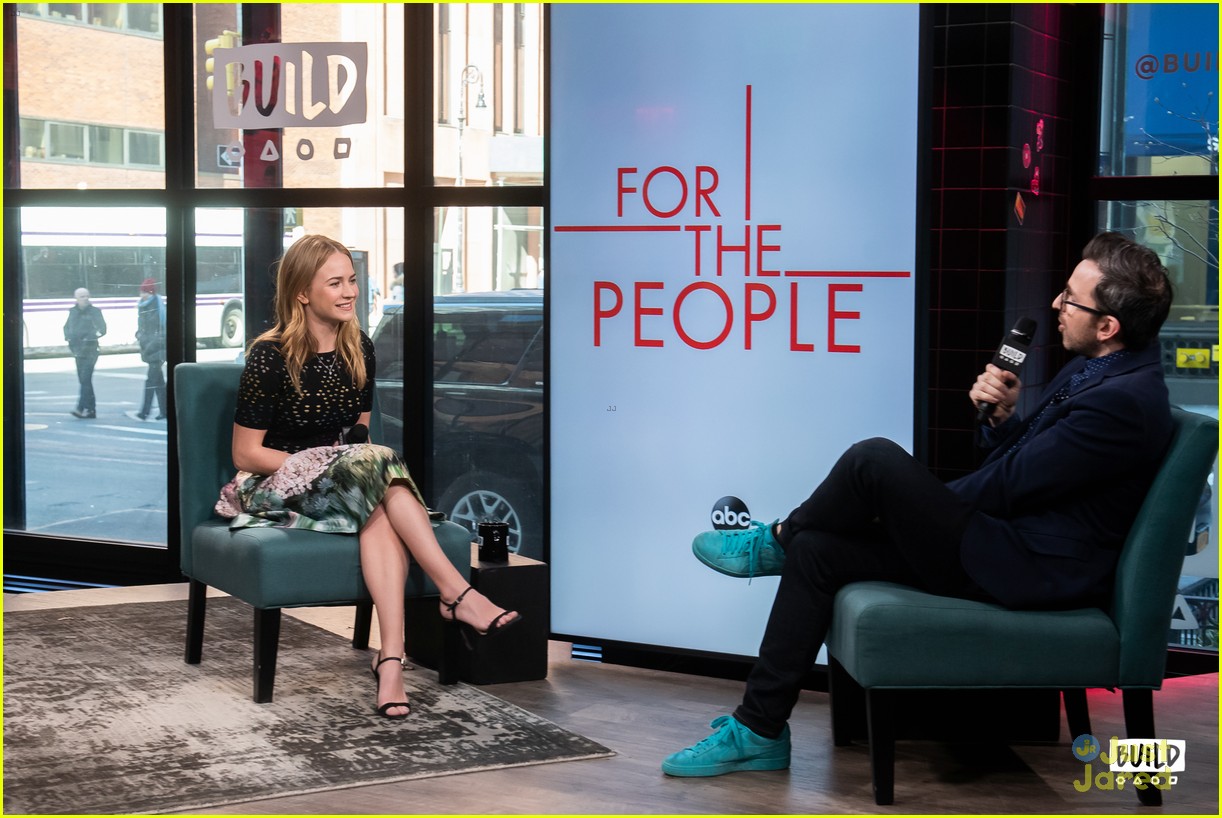 Britt Robertson Reveals How Her 'For The People' Role Has Changed Her
