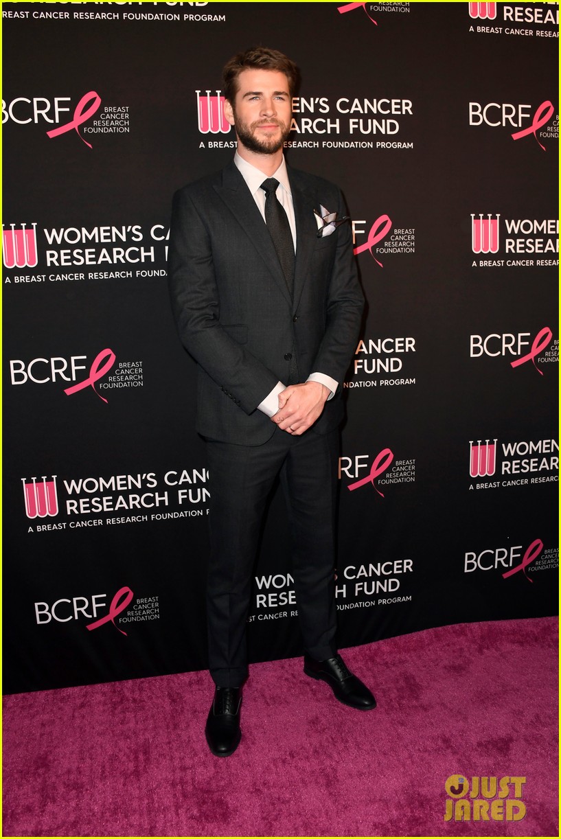 Miley Cyrus Performs at An Unforgettable Evening, Liam Hemsworth Shows