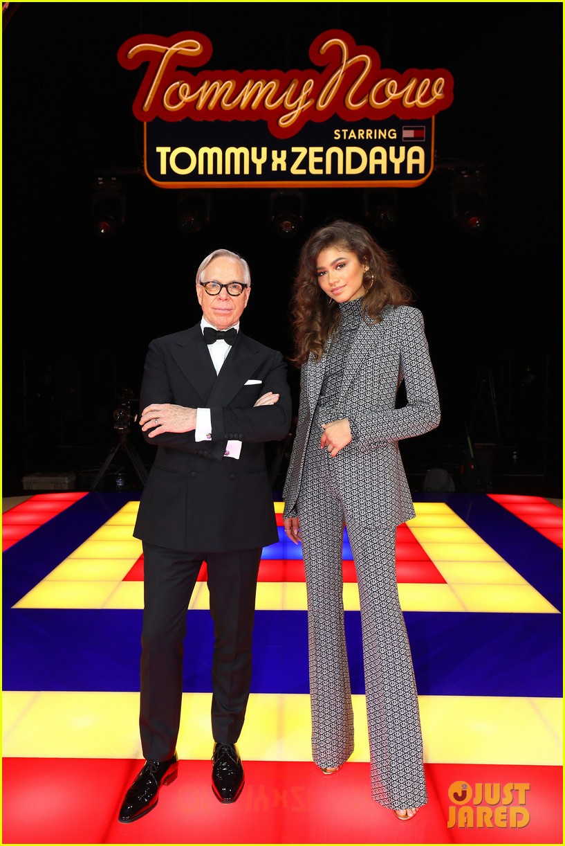 Zendaya is Supported by Gigi Hadid & Yara Shahidi at Her Tommy x