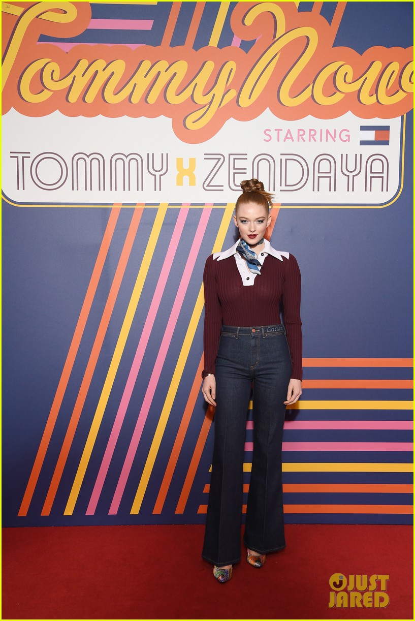 Zendaya is Supported by Gigi Hadid & Yara Shahidi at Her Tommy x