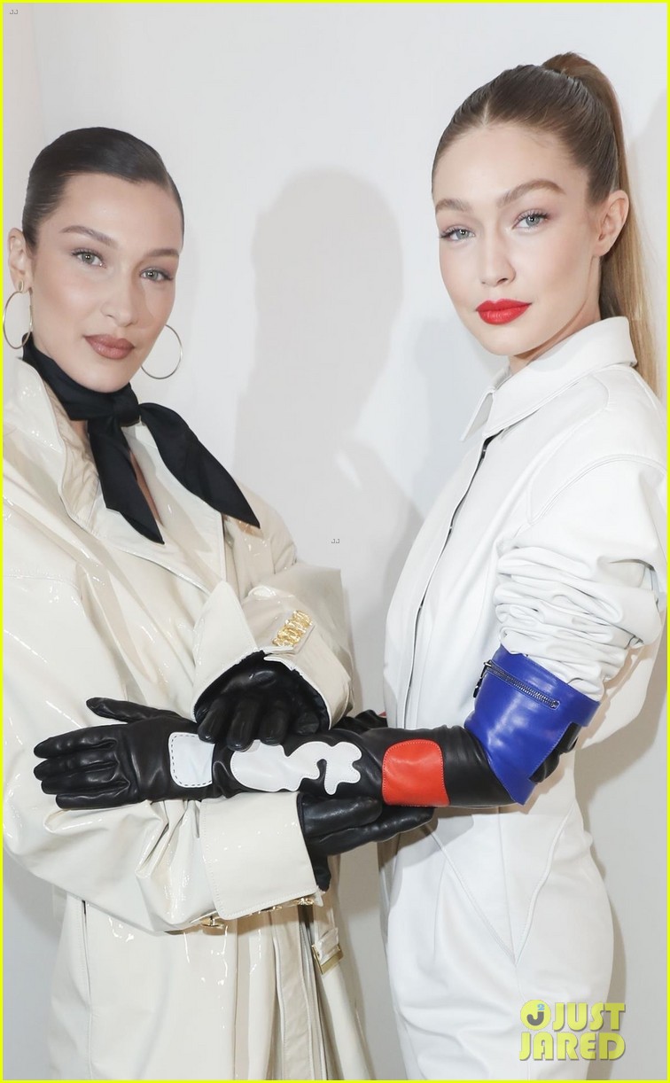 gigi bella hadid step out for louis vuitton pfw event 04
