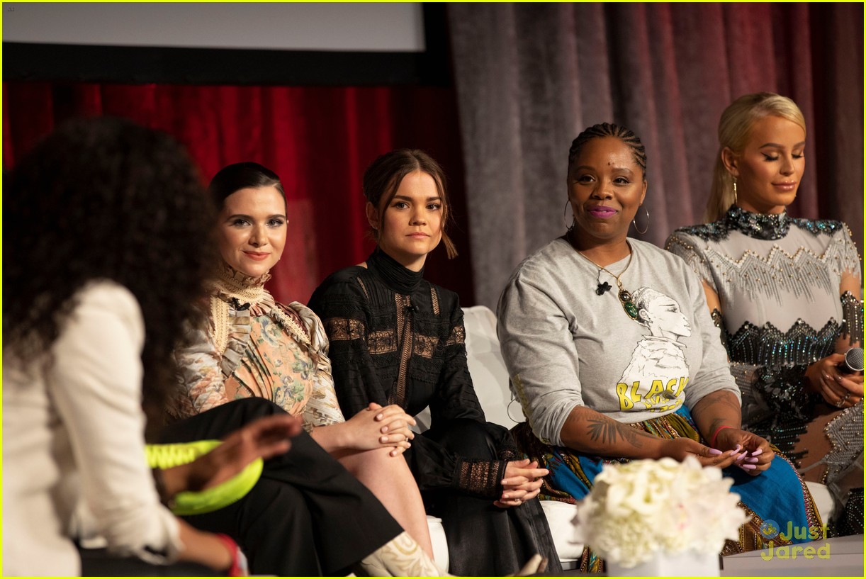 Full Sized Photo of good trouble cast freeform summit 21 | Maia