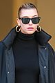 hailey bieber dons all black for weekend outing 04