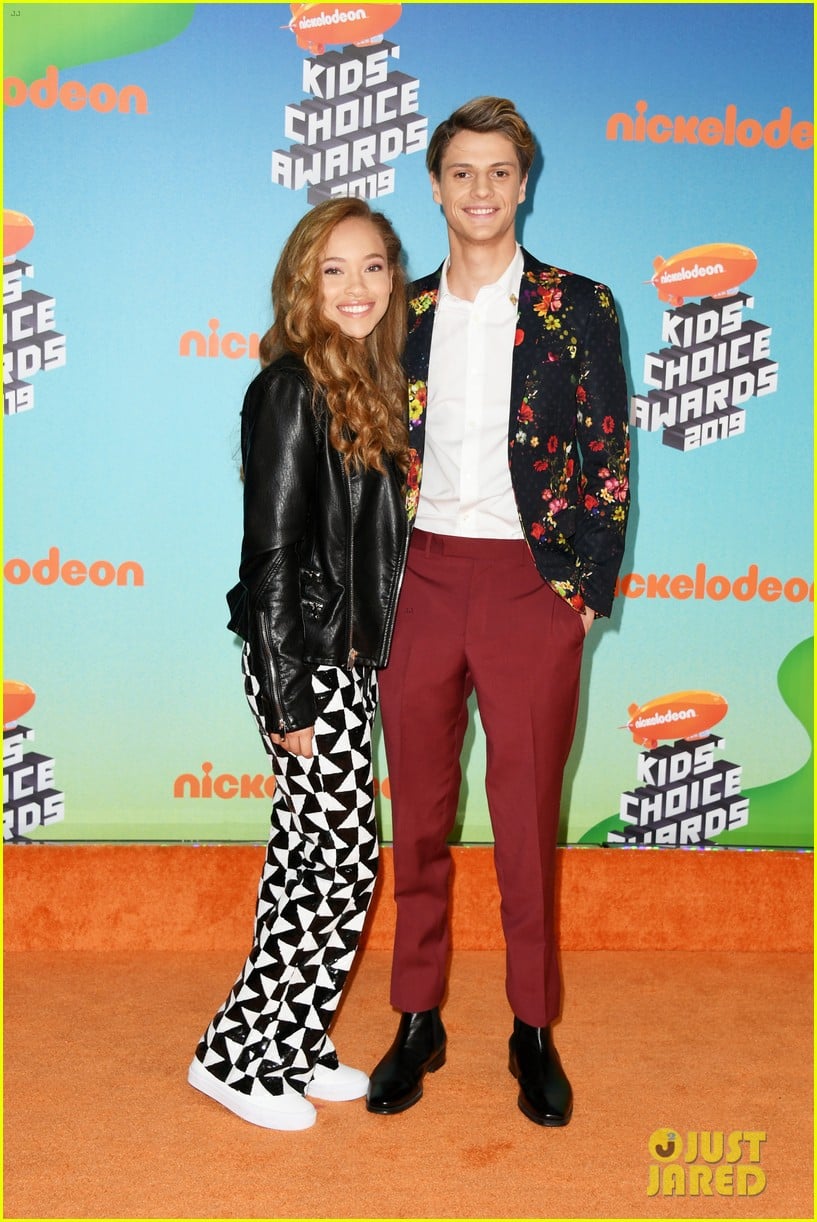 Jace Norman & Shelby Simmons Couple Up at Kids' Choice Awards 2019