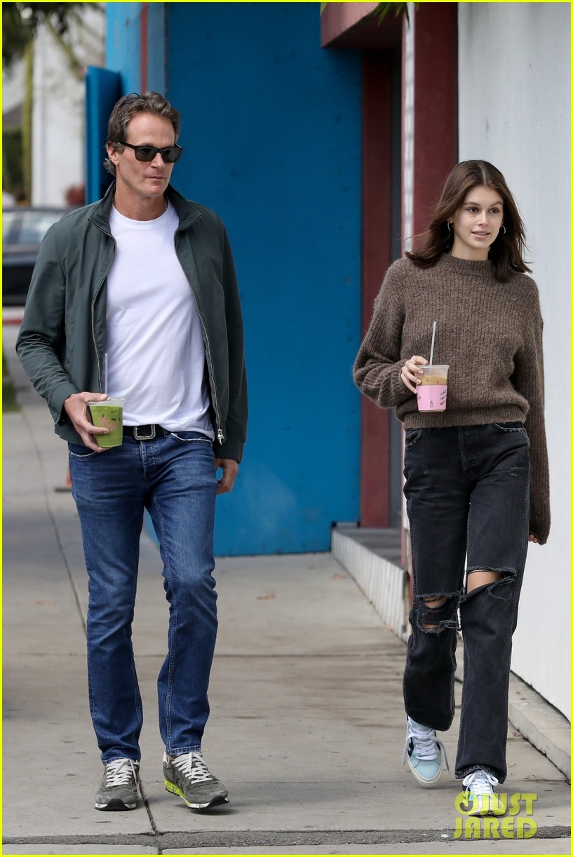 Kaia Gerber Goes Out for Matcha Date with Dad Rande | Photo 1224124 ...
