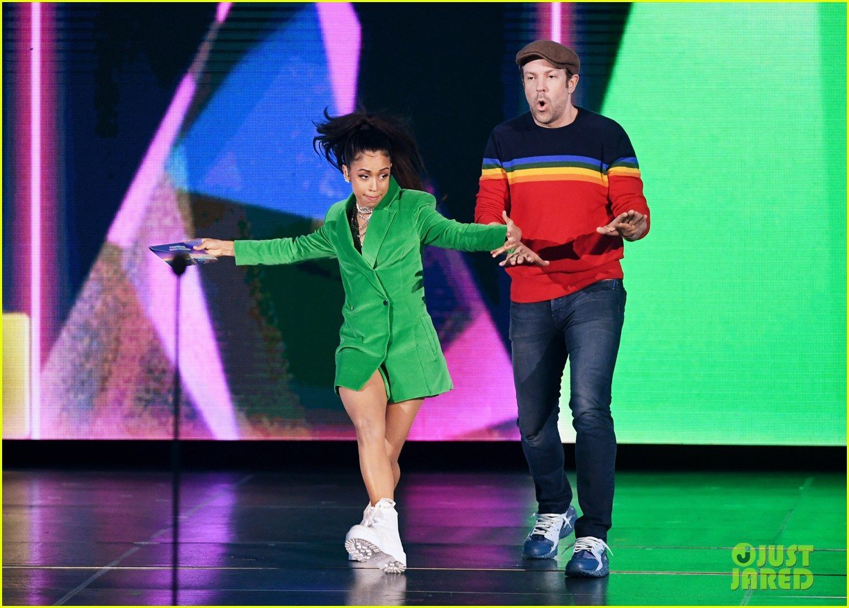 Full Sized Photo of liza koshy does karate at kids choice awards 2019 ...