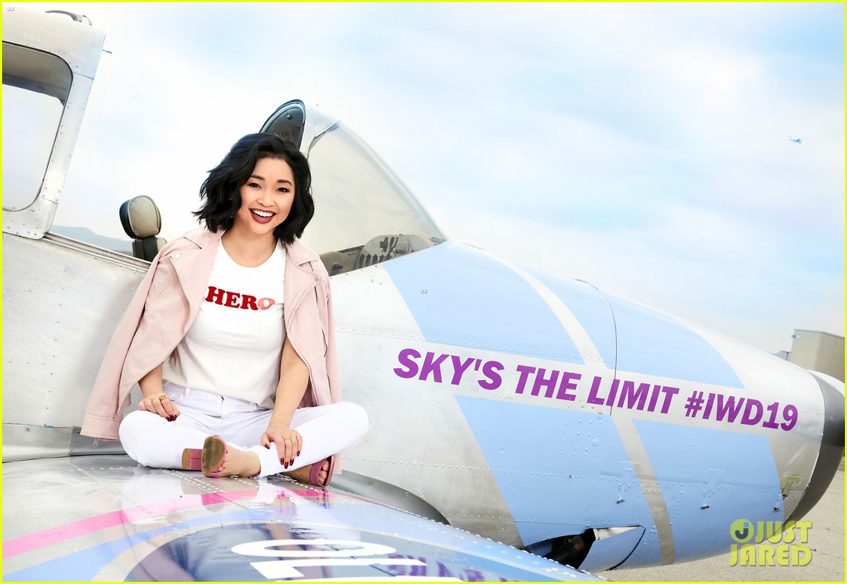 Lana Condor Joins Old Navy To Celebrate International Women's Day