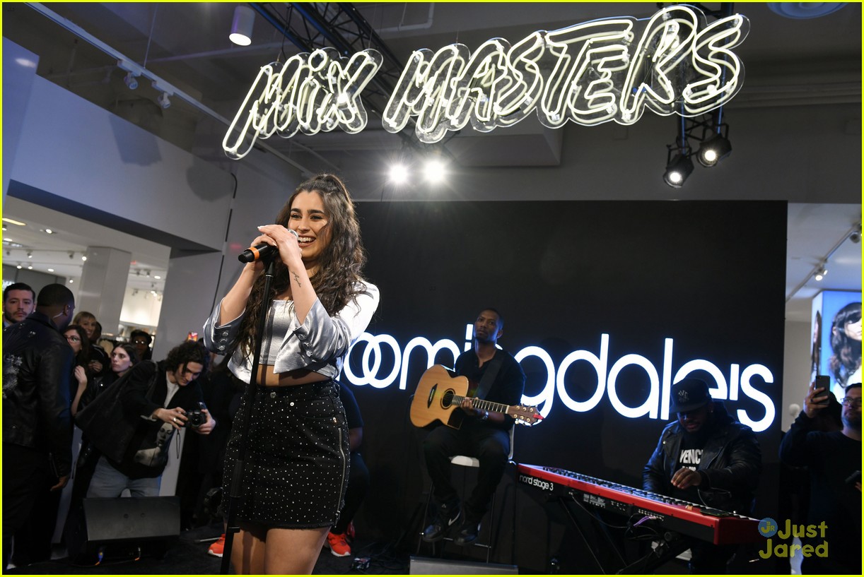 Lauren Jauregui Performs At Bloomingdale's Mix Masters Events in NYC ...