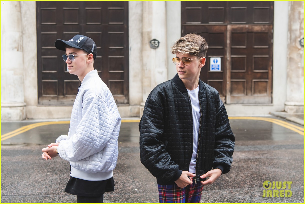 Full Sized Photo of max harvey behind the scenes where were you video