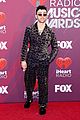 max wife emily skip traditional red carpet attire to iheartradio music awards 01