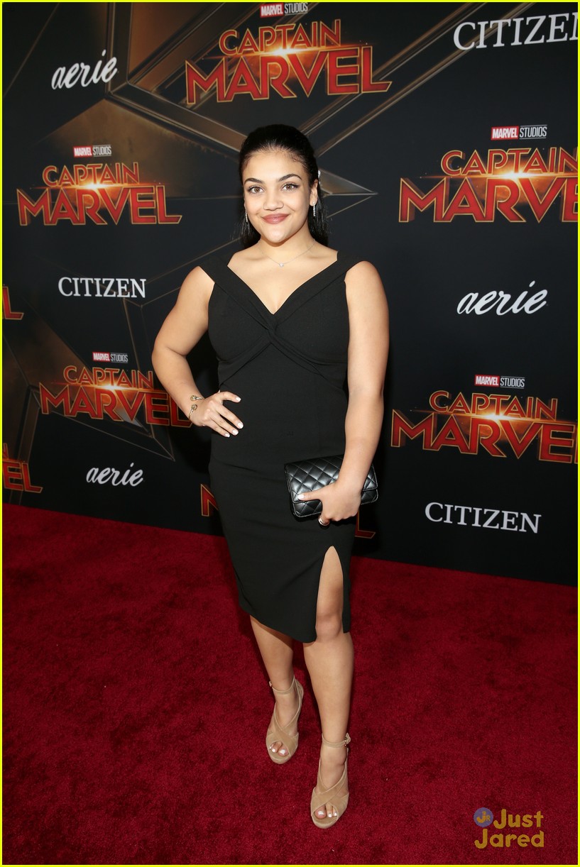 Meg Donnelly & Milo Manheim Hit Red Carpet at 'Captain Marvel' Premiere ...