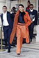 zendaya pops in orange while out during paris fashion week 05