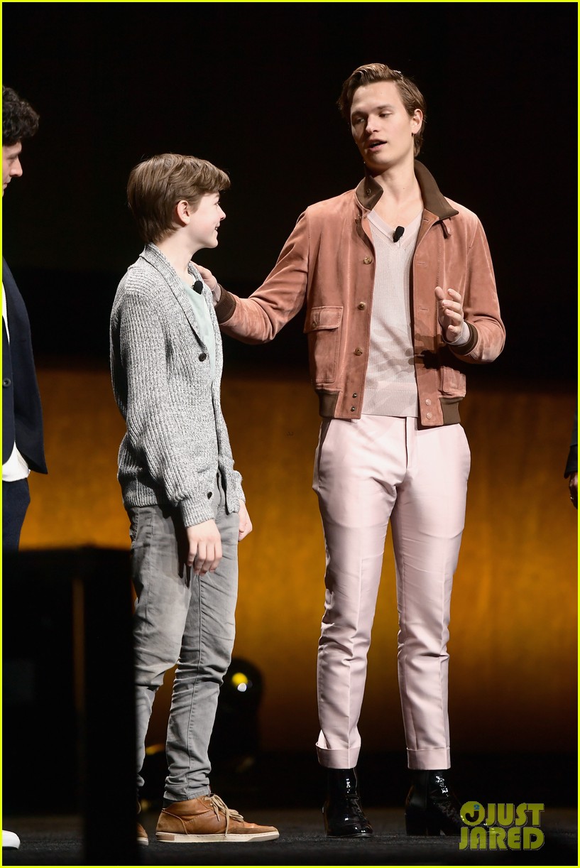 ansel elgort the goldfinch cinemacon 04