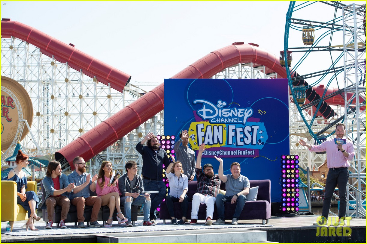 Full Sized Photo of brenda song brings amphibia disney channel fan fest