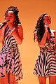 chloe halle perform dvf event nyc 03