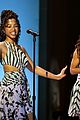 chloe halle perform dvf event nyc 04
