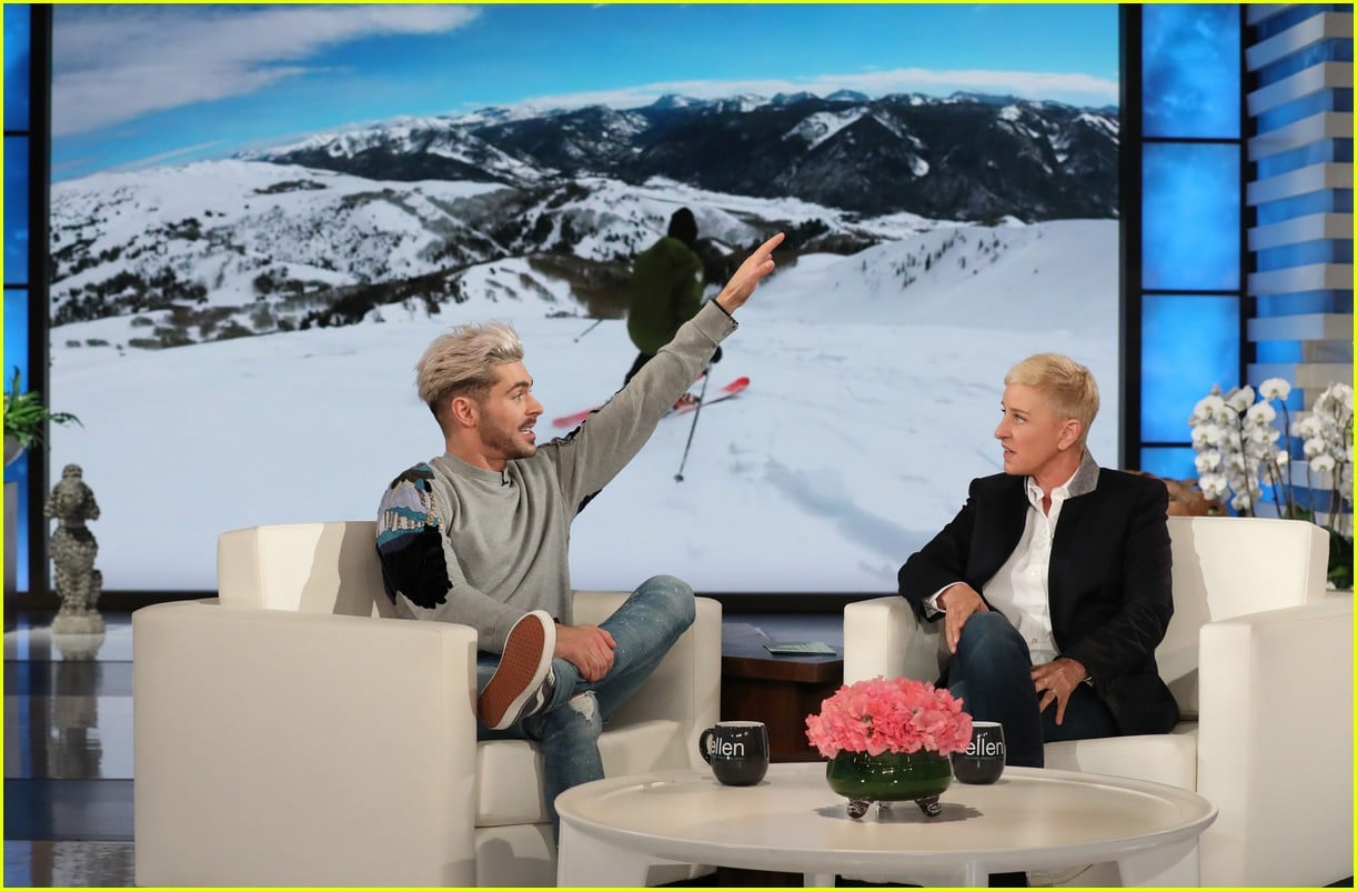 Full Sized Photo of zac efron ellen degeneres show 10 Zac Efron Meets