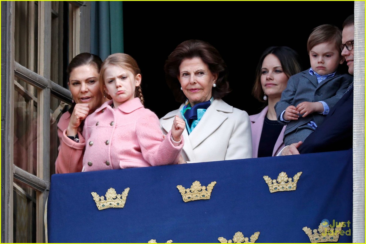 Sweden's Princess Estelle Made The Cutest & Funniest Faces at Grandpa ...