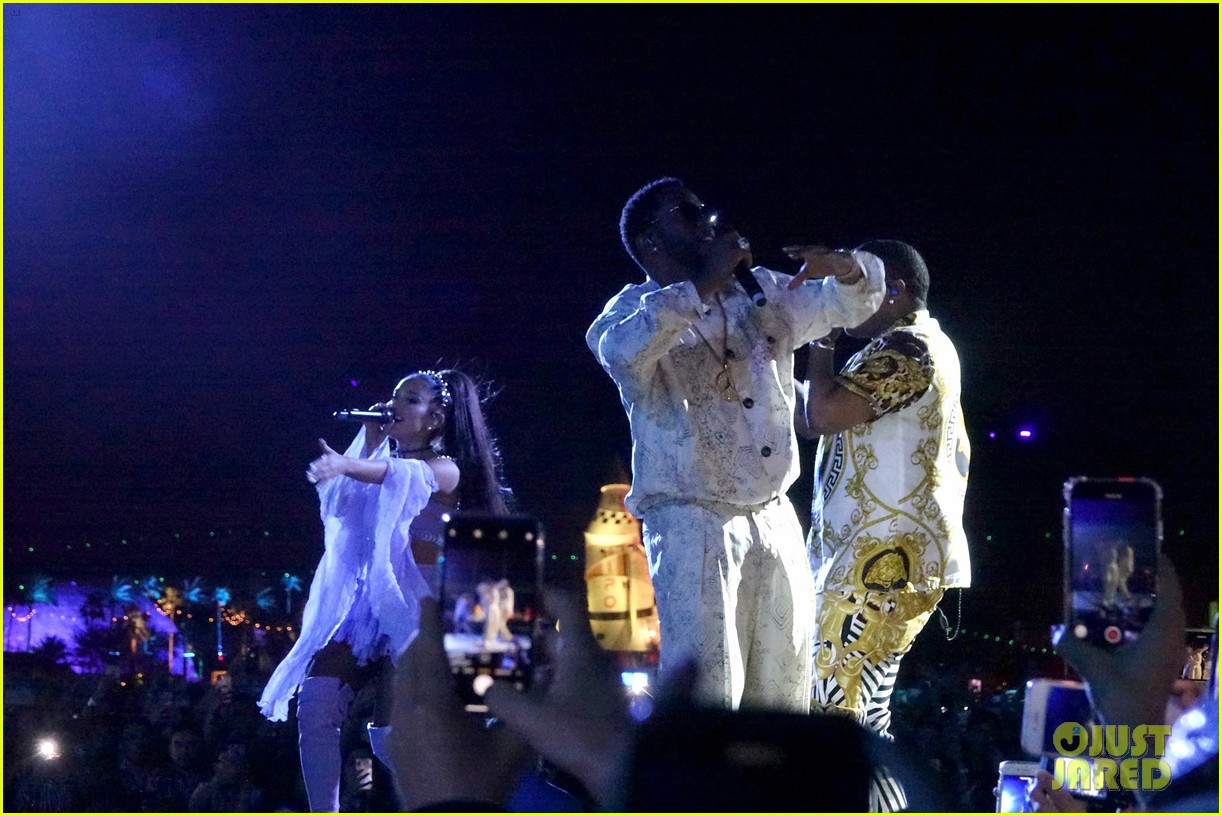 Nicki Minaj Joins Ariana Grande On Stage at Coachella Performance