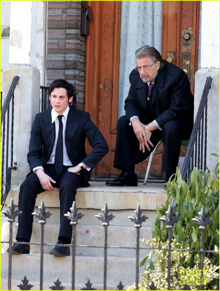 logan lerman face bruised scene with al pacino 05