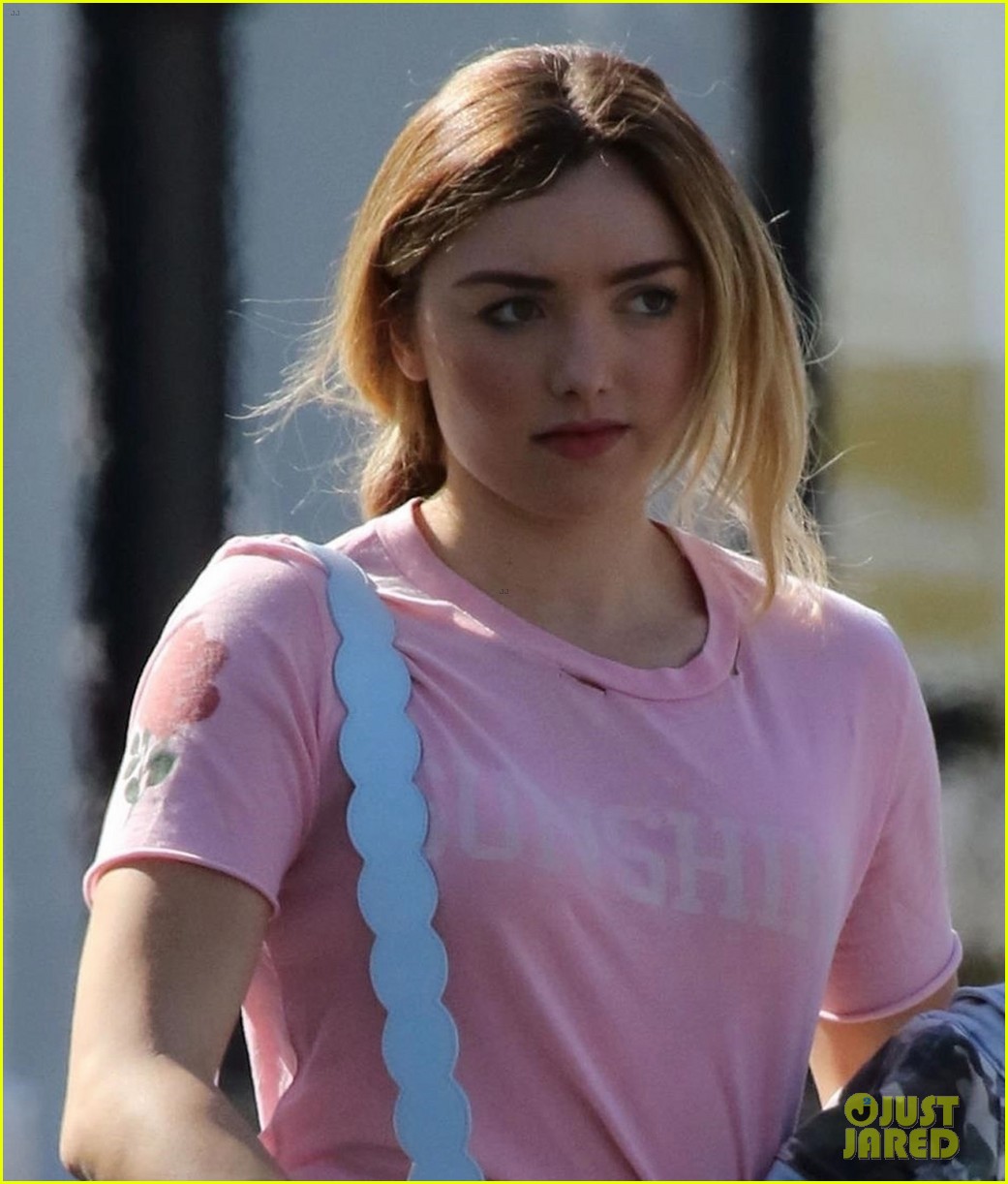 Peyton List is Pretty in Pastels While Stopping by Joan's on Third ...